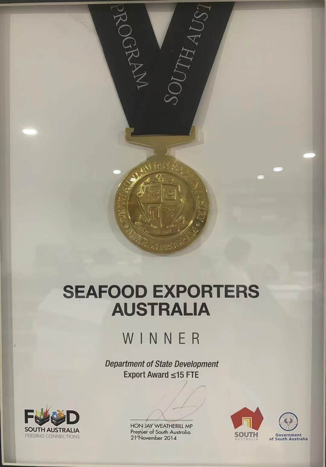 About Seafood Exporters Australia